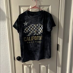 California Good Vibes Kids T-Shirt - Black